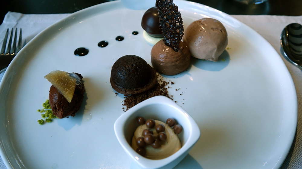 Déclinaison autour du chocolat Valrhona (sup. 5 €)