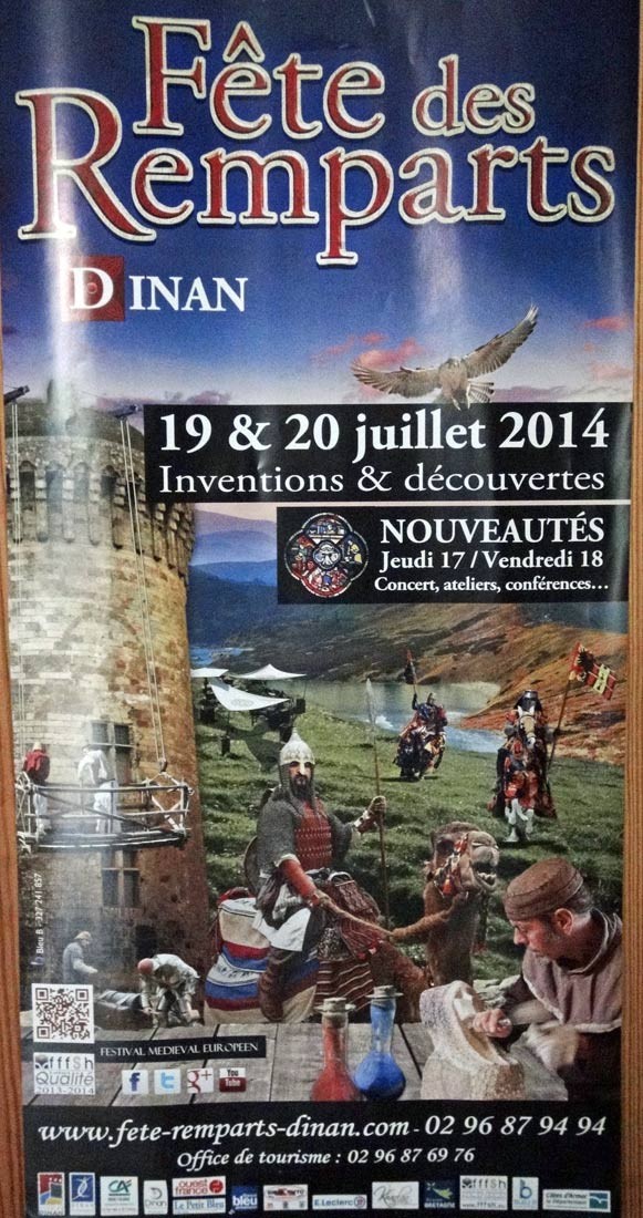 La Fête des Remparts de Dinan, célèbre et réputée fête médiévale