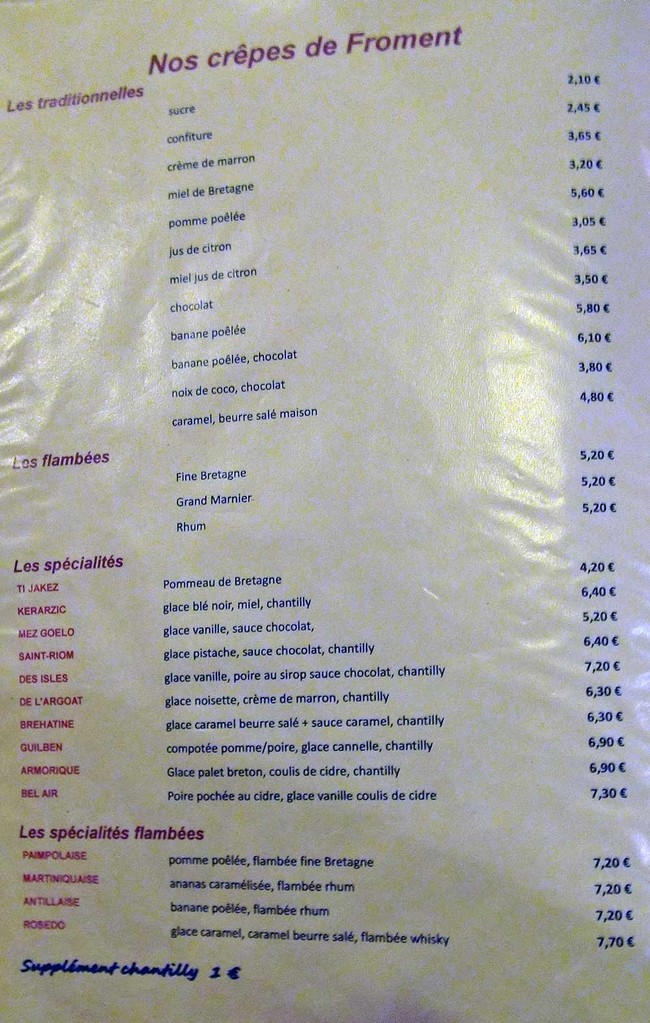Les crêpes