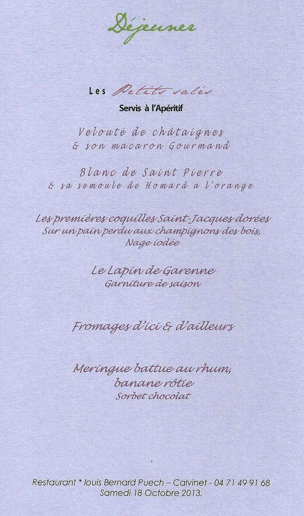 Notre "déjeuner"