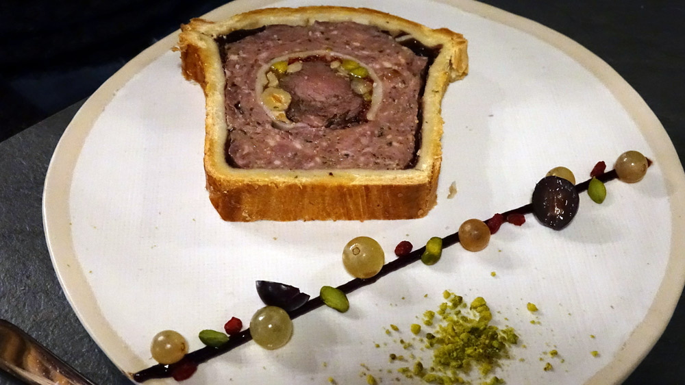 Terrine de cerf aux baies d'épine vinette