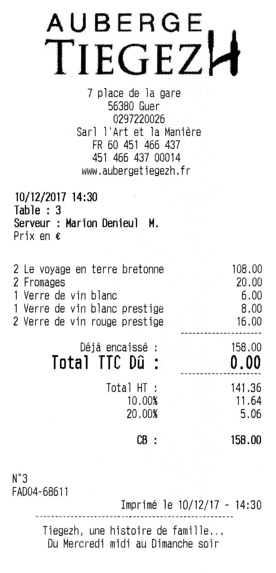 La note