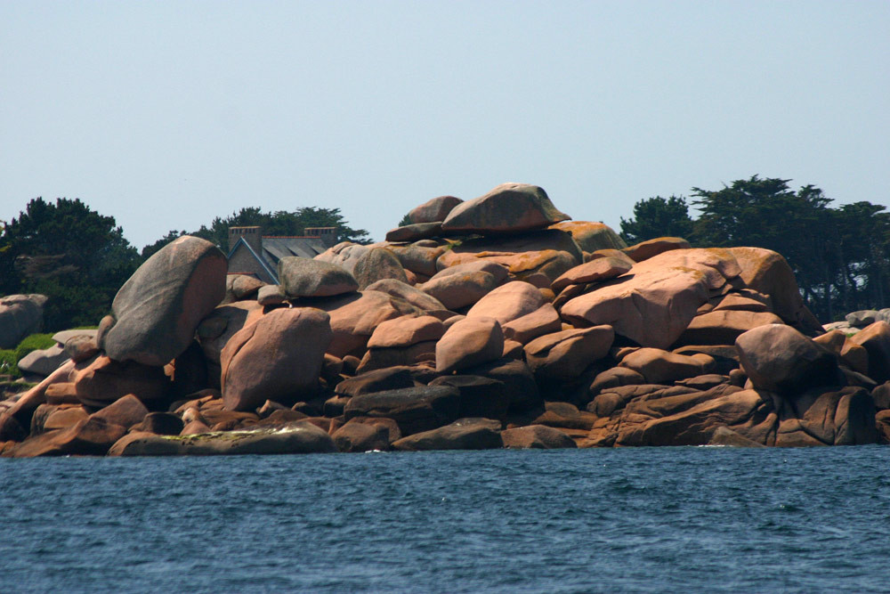 La côte de granit rose du côté de Ploumanach