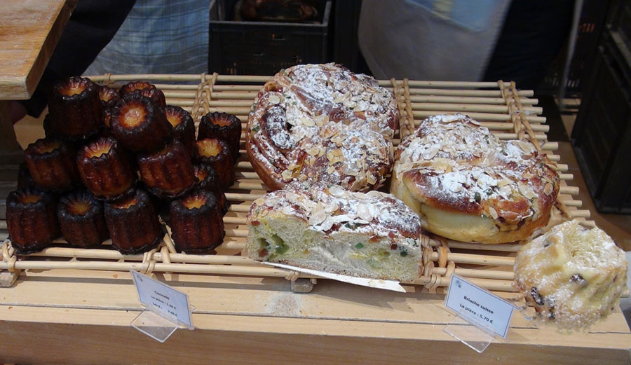 Viennoiseries (Cannelés, brioche suisse, kougelhopf...)
