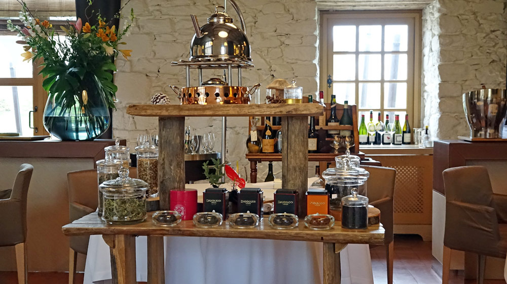 Le chariot des thés et infusions