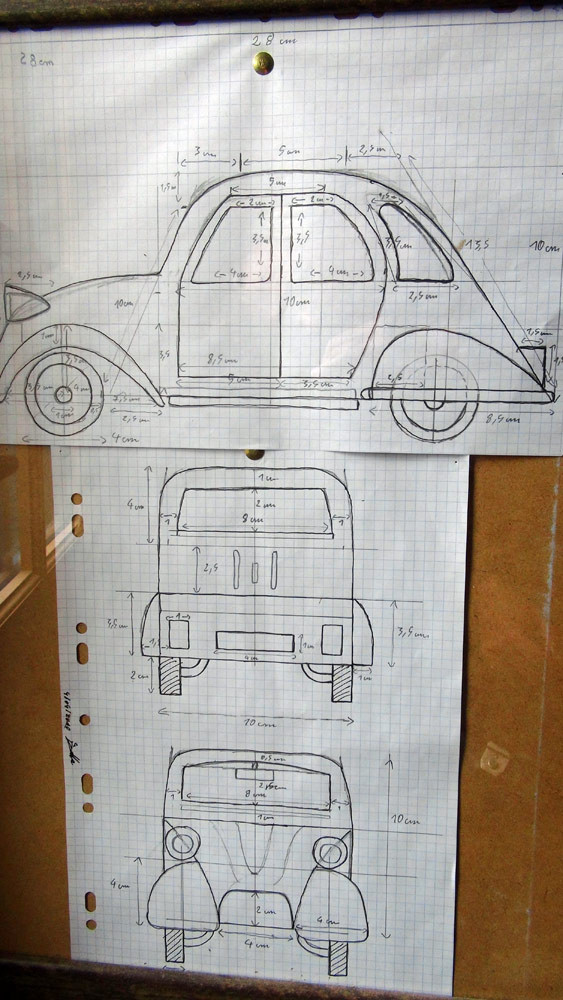 Plan de la "deudeuche"