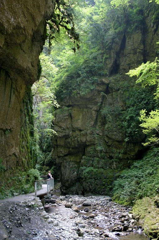 Kakuetta, les gorges