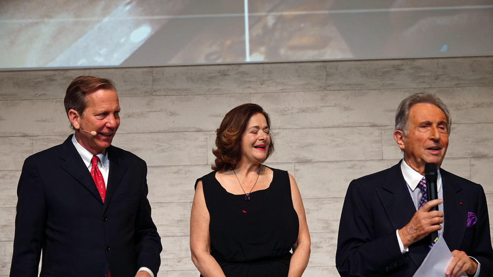Michael Ellis, Juliane Caspar et Michel Guérard