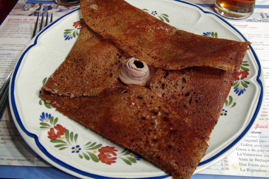 Galette andouille de Guémené