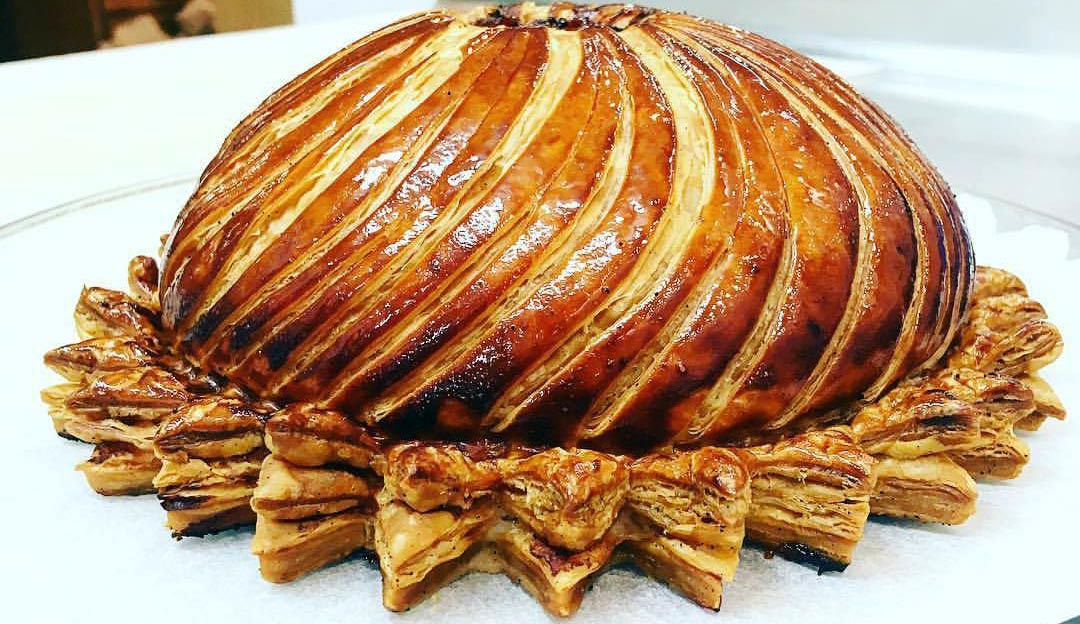 Pithiviers gibier et foie gras ... après cuisson