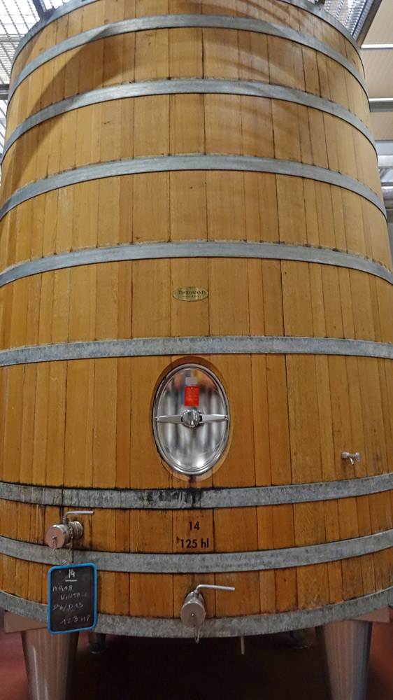 Foudre N°14 de 125 hl et son Maury Vintage 2018