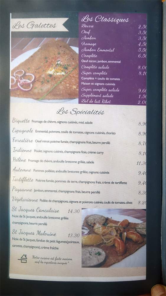 Les galettes