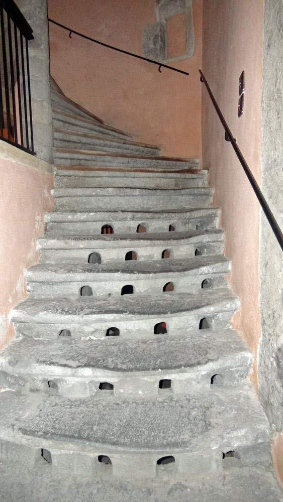 Visite des Traboules : un escalier ajouré