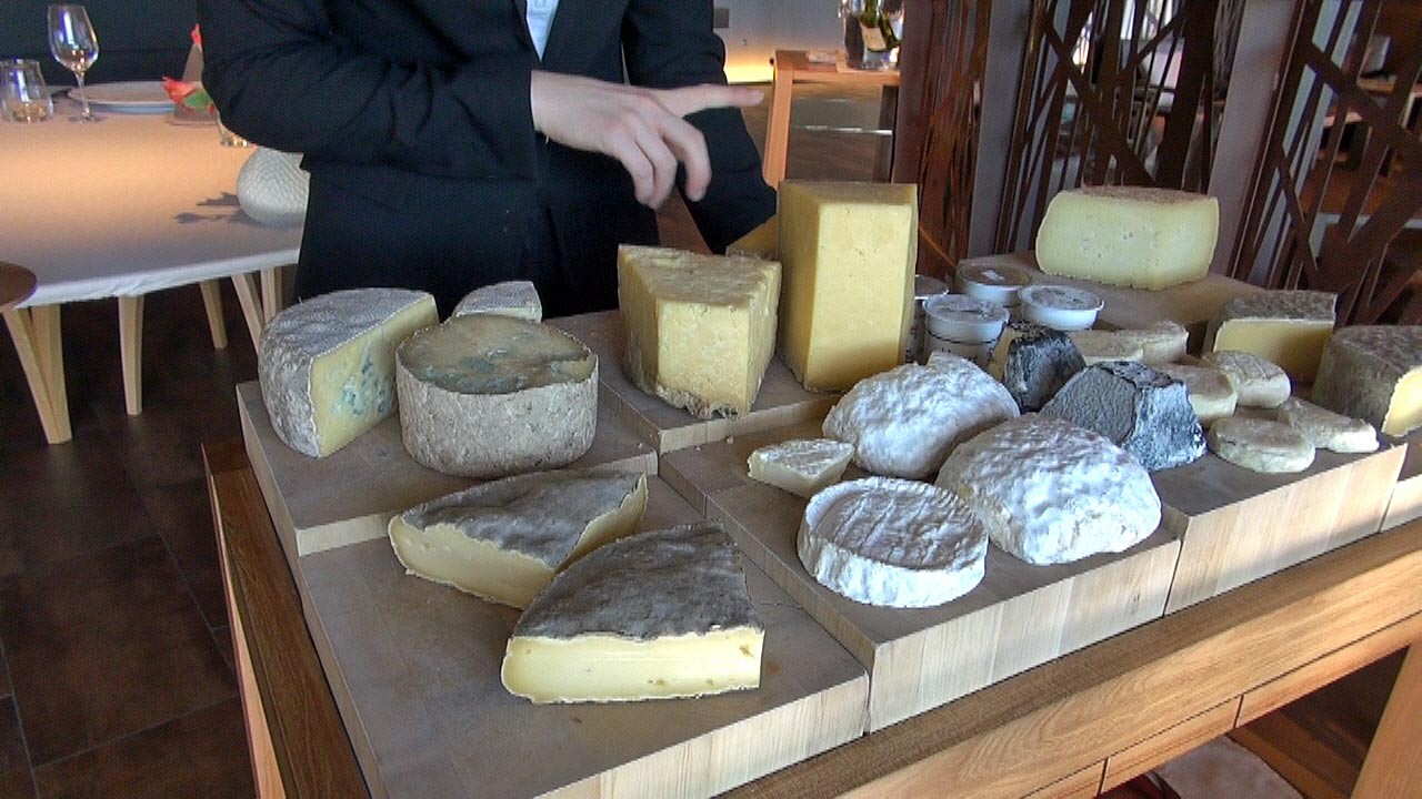 Le plateau de fromages locaux