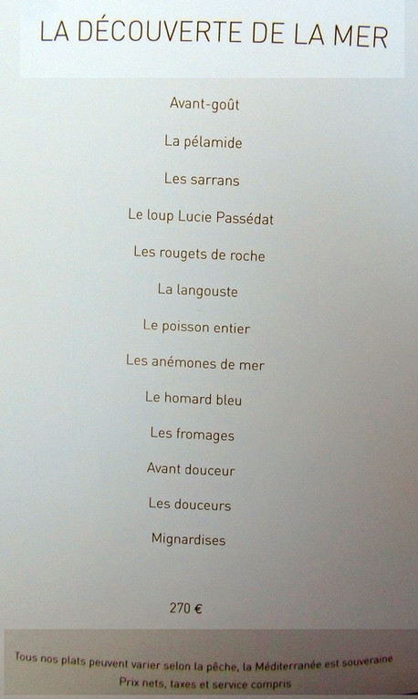 Découverte de la mer - 270 €