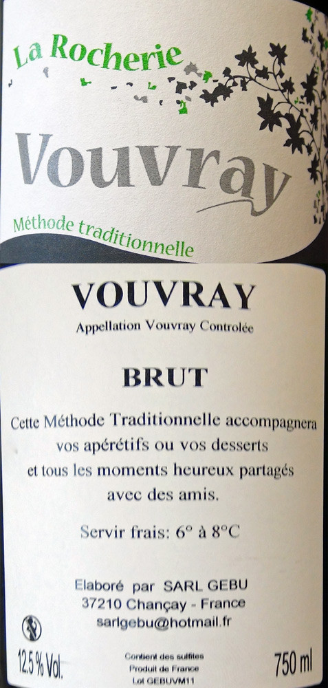 Vouvray de Sébastien Brunet