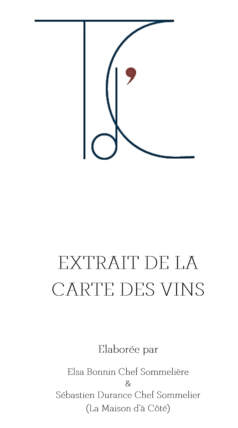 La carte des vins