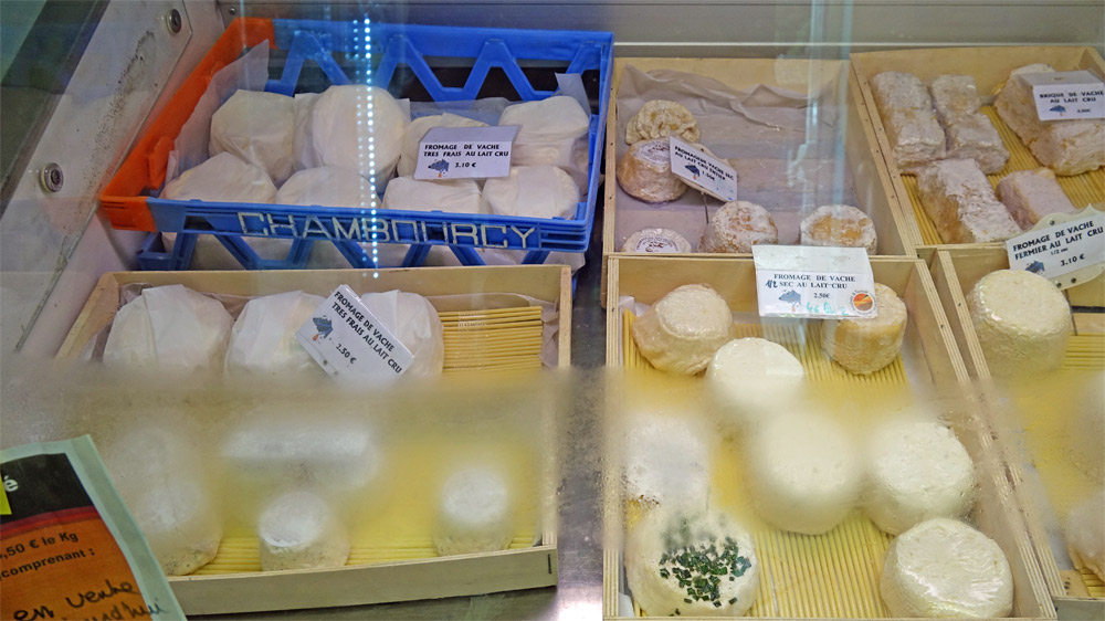 Fromages disponibles
