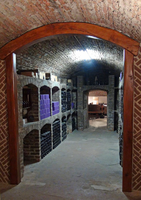 L'entrée du caveau