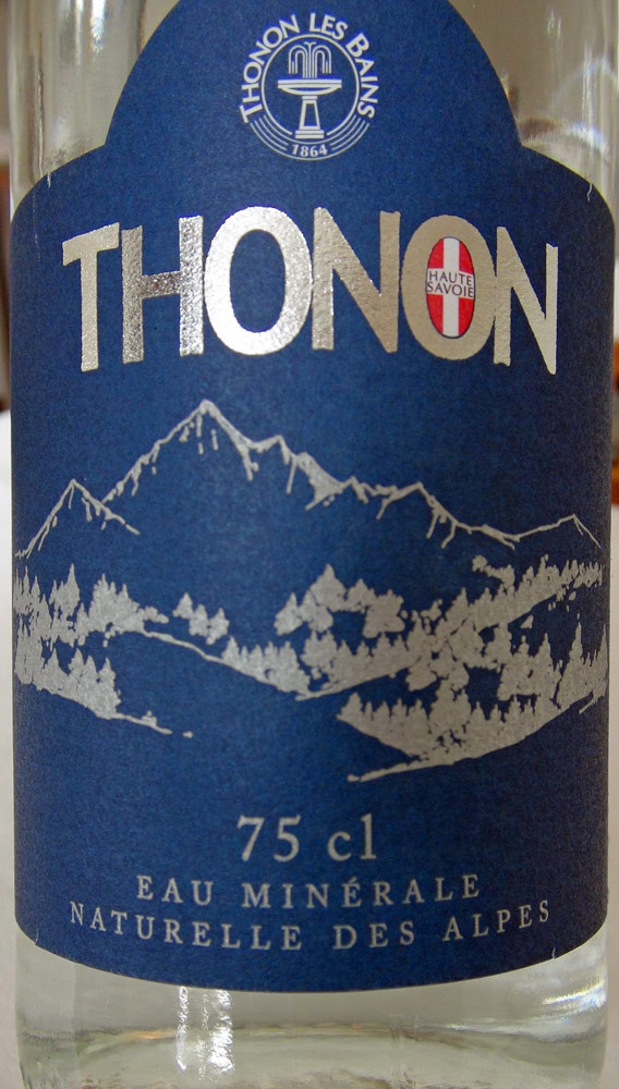 Eau minérale Thonon
