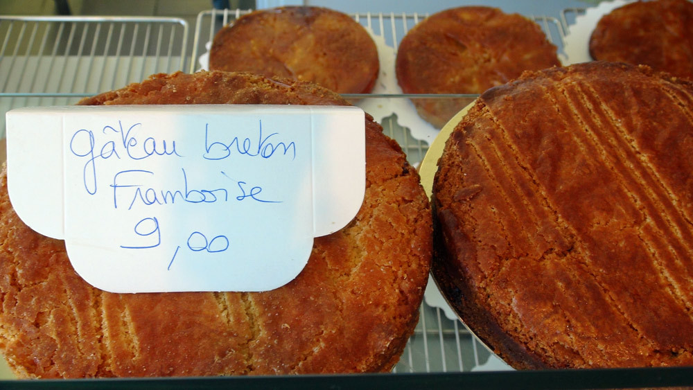 Gâteaux breton framboise
