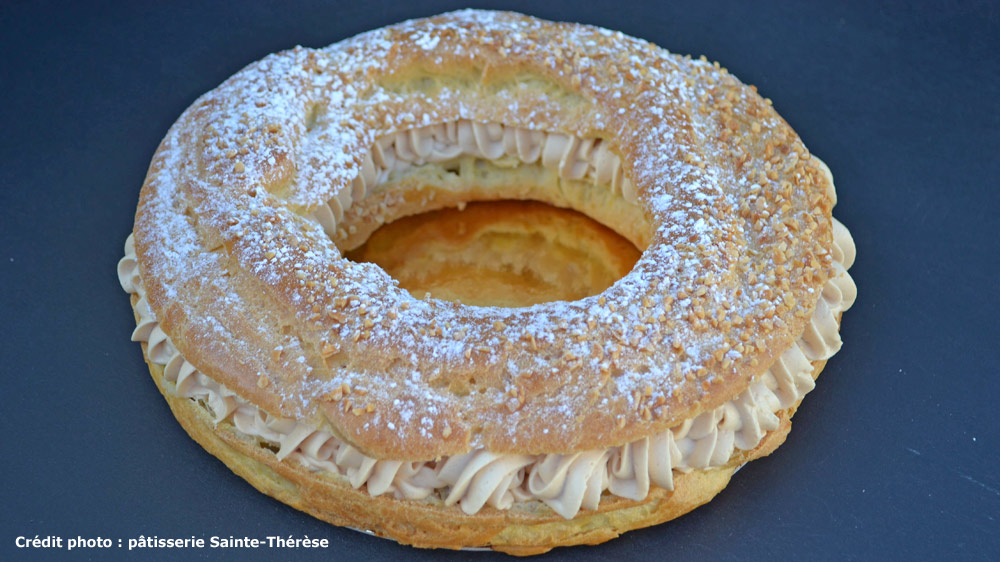 Paris-Brest - Crédit photo "Pâtisserie Sainte-Thérèse