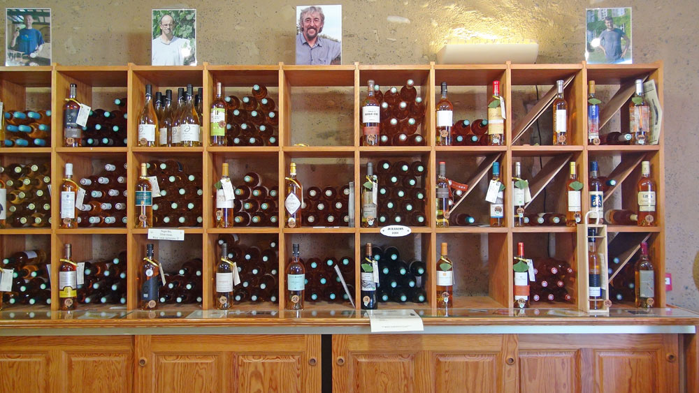 Les vins disponibles