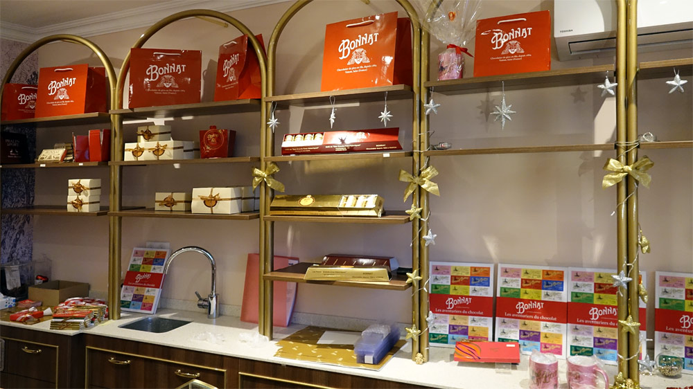 Les autres chocolats disponibles