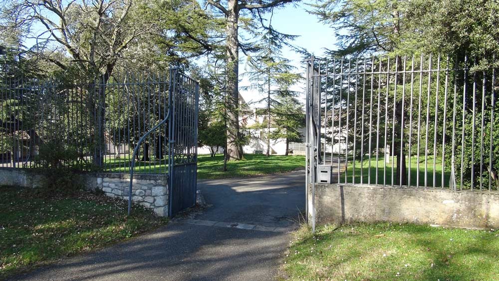 L'entrée du château