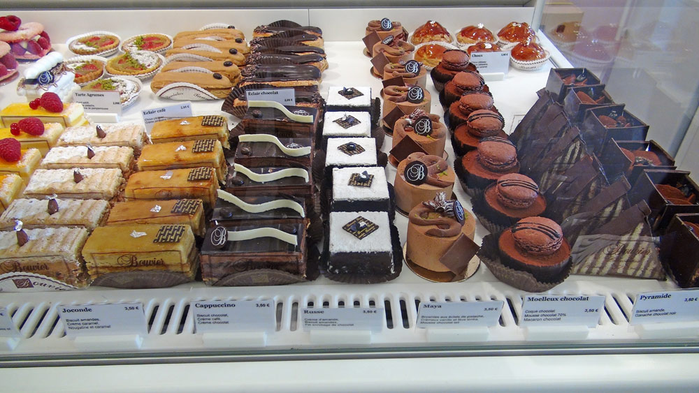 Pâtisseries à l'unité