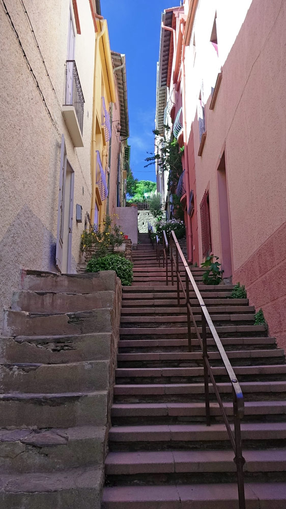 Rue étroite de Collioure