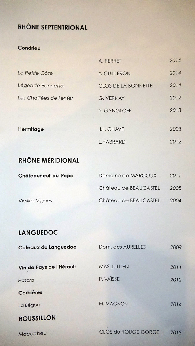 Rhône septentrional et méridional  - Languedoc et Roussillon