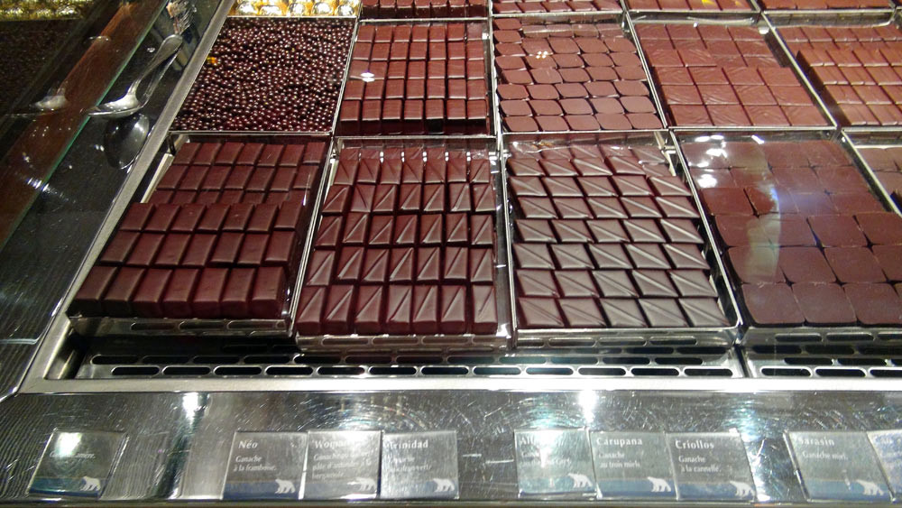 Chocolats (Néo - Woman - Trinidad - Carupana - Criollos - Sarasin)