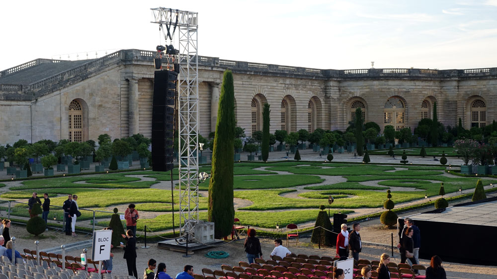 Les parterres de l'Orangerie