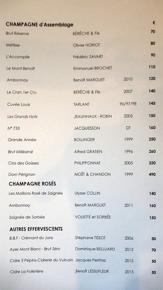 Champagnes d'assemblage, rosés et Autres effervescents