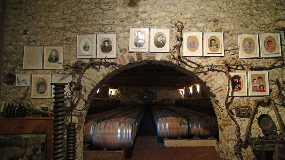 La cave de vieillissement