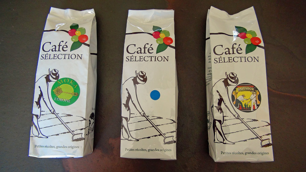 Les cafés achetés