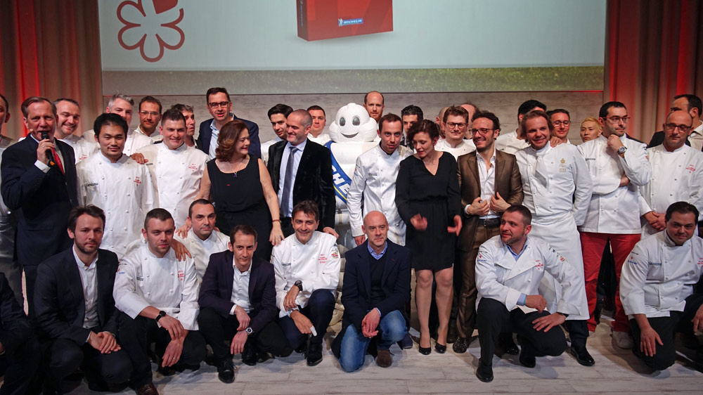 Photo des promus au Palais Brongniart le jeudi 9 février 2017