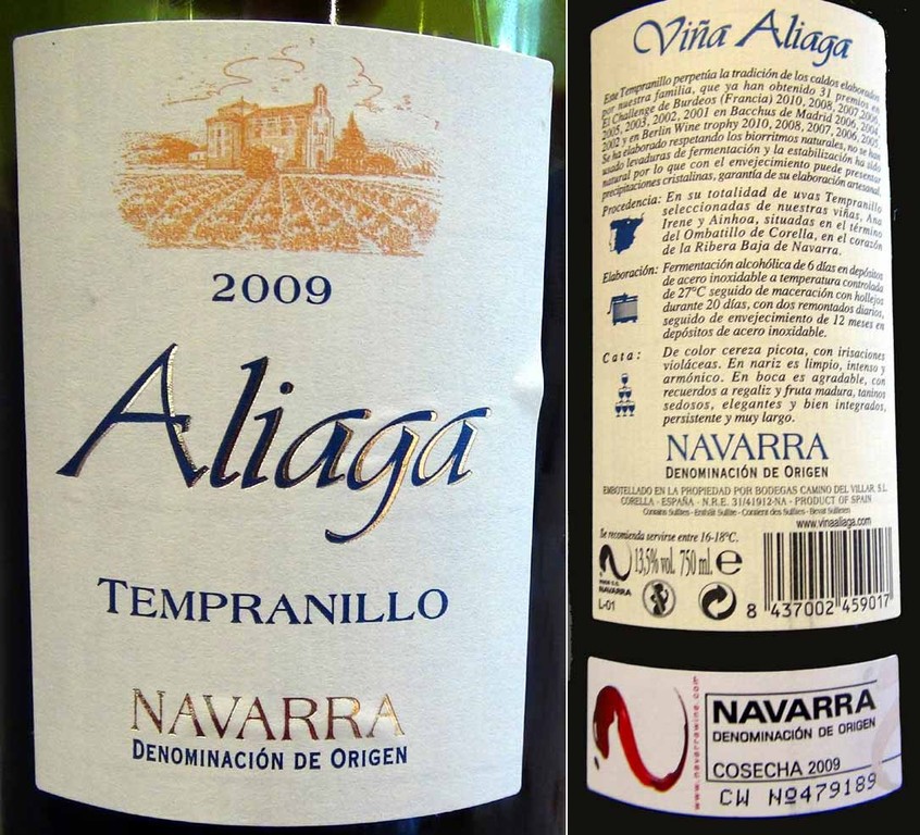 Vin rouge de Navarre