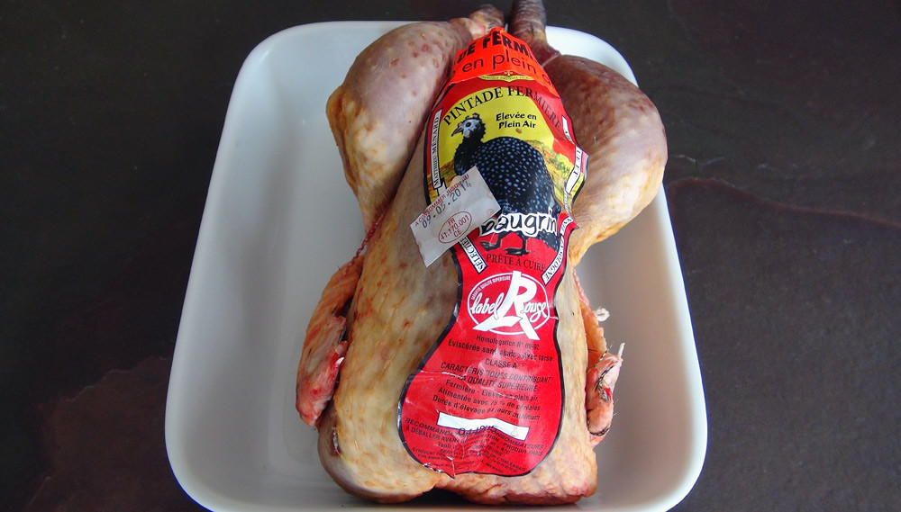 La Pintade fermière "Label Rouge"