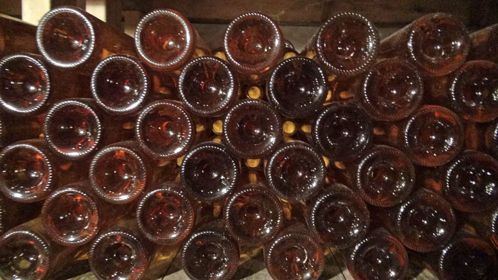 Quelques vieilles bouteilles
