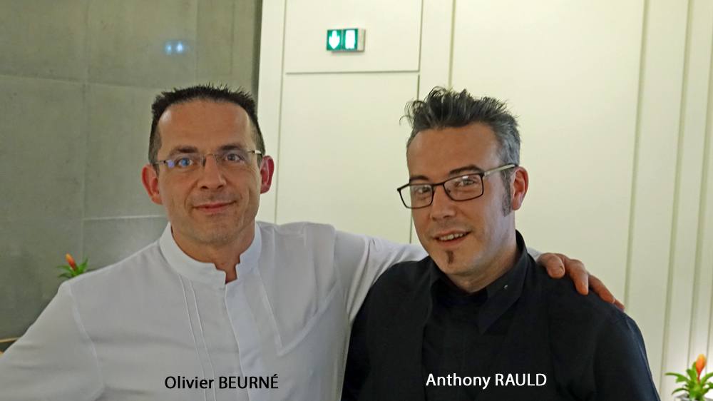 La nouvelle équipe à compter du 11 décembre 2017 : Anthony Rauld et Olivier Beurné