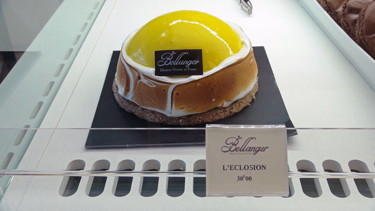 L’Éclosion, un gâteau au citron bien dans le thème "Pascal" 