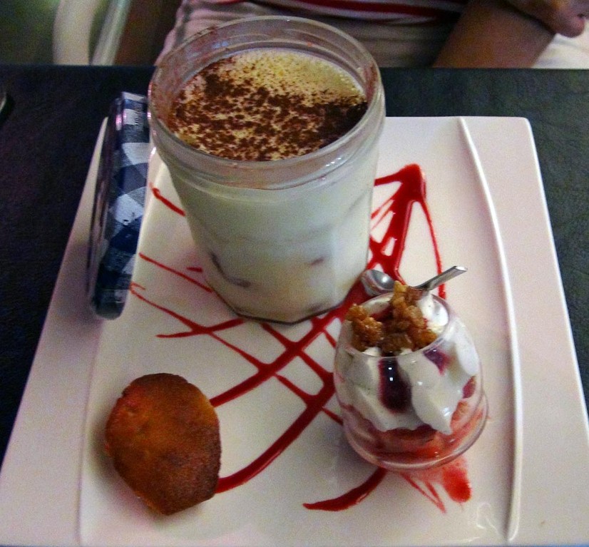 Tiramisu maison à la fraise
