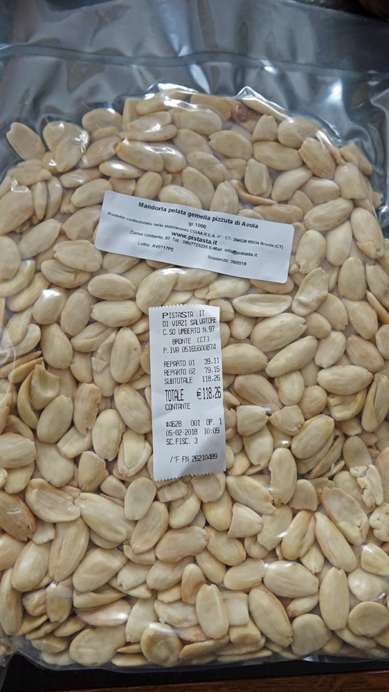 Amandes de Sicile Avola