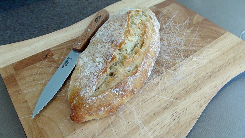 Pain à partager (manquant un peu de cuisson)