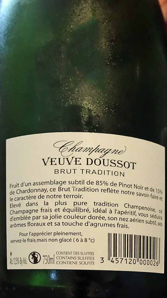 Champagne Veuve Doussot