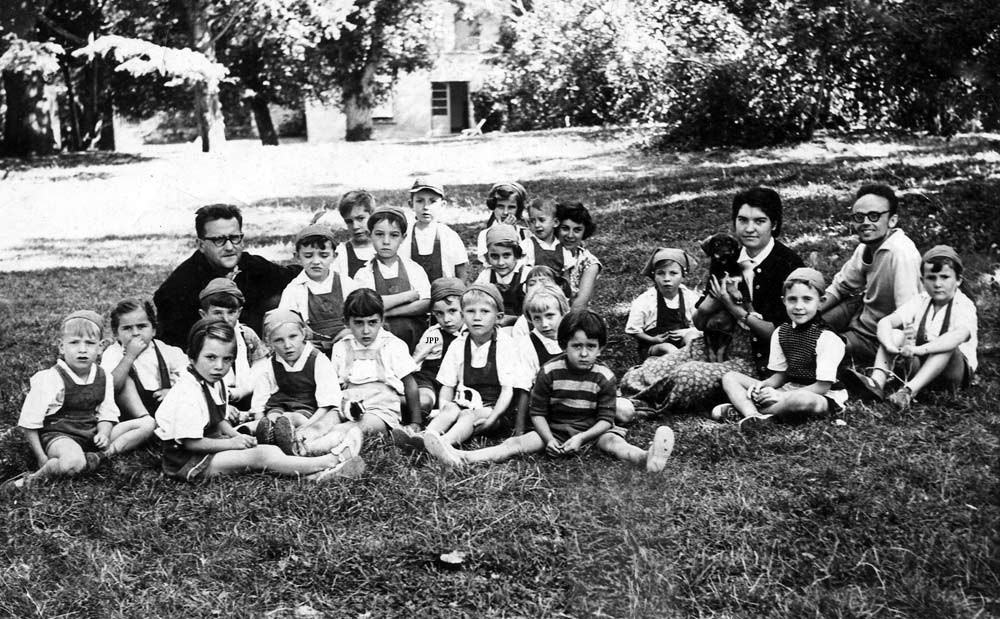 Eté 1953 (au fond, l'infirmerie)