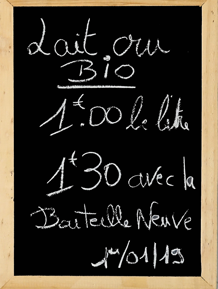 Tarif de vente