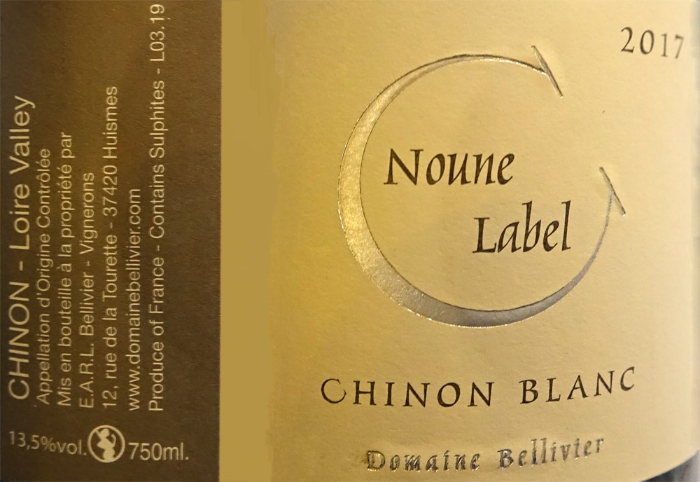Le Chinon blanc 2017